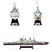 ZEZEFUFU 1:1000 Alloy WWII 1941 HMS Prince of Wales Battleship Model Simulation Warship for Collection Gift New