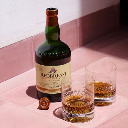Redbreast Lustau Edition Sherry Finish Irish Whiskey, 70cl, 46% ABV - Oloroso Sherry Cask Maturation, Rich Dark Fruits & Spices, Silky Smooth Pot Still, Gold Winning Irish Whiskey