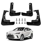 Norand Mud Flaps for RX/RX350/RX350h/RX500h 2025 2024 2023 Mud Guards Splash Guards Tire Protector Mudguard Accessories Front & Rear 4pcs Set