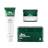 VTCOSMETICS(ブイティコスメテックス) 【正規品】シカデイリースージングマスク&シカクリーム&シカマイルドトナーパッド セット 保湿 乾燥肌 敏感肌 マスクパック 拭き取り化粧水