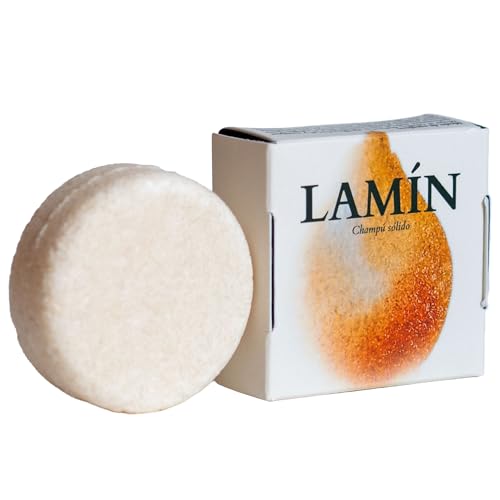 IXEIA Champu Lamín Solido Natural Antiencrespamiento Para Cabello Seco Hidratante Con Miel Aceite De Argan Y Bergamota Cuida El Cuero Cabelludo Nutritivo Brillo Suavidad Con Sulfatos de Coco