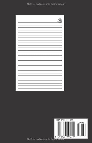t'inquiète je gère: ce carnet de notes humoristique est un notebook à la couverture drôle qui fera un cadeau original et pratique – vue 2