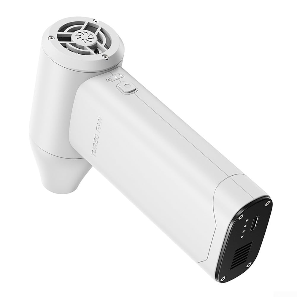 SPORTARC Turbo Jet Fan, 130000 RPM Elektrischer Jet Fan, Super Jet Fan Gebläse Violent Turbofan für Reinigung von Outdoor-Geräten, Autos, Computern, Type-C