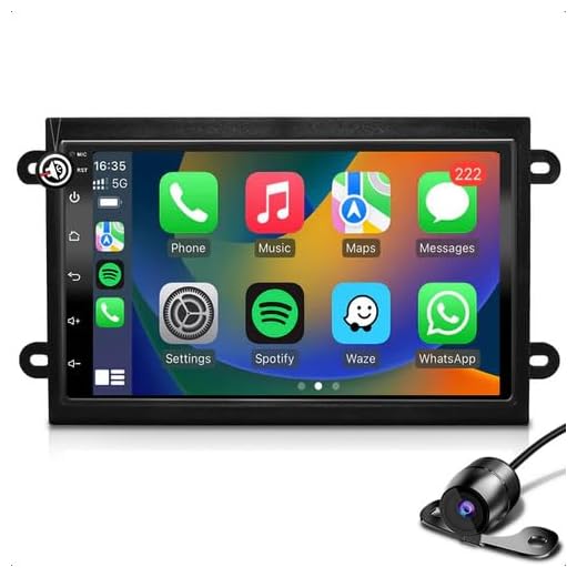 Kit Central Multimidia Android 7 Polegadas 2 din 2gb apple carplay Gps wifi Bluetooth + Moldura compatível com onix cobalt spin prisma + Câmera de ré