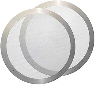 ACAMPTAR 2 Coffee Metal Filter - Reusable Stainless Steel Filter for Aeropress Coffee Maker