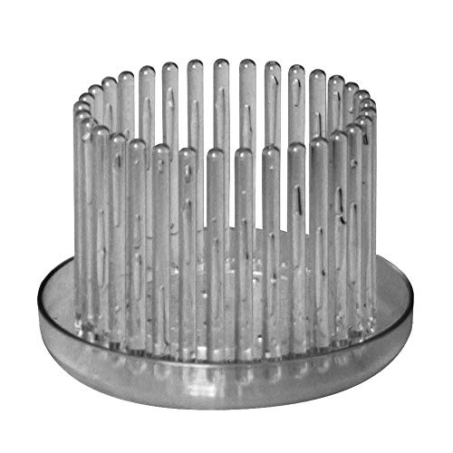 Orchitop S-Set - Design Orchideentopf inkl. Untersetzer für kleinere Orchideen, Farbe grau