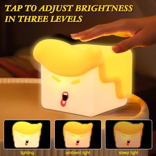 Lámpara de Noche LED de Silicona con USB Recargable miniatura 3