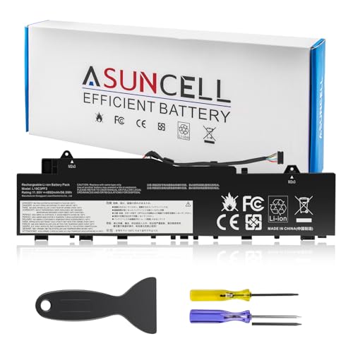 Image of ASUNCELL L19C3PF3 Laptop Battery Replace Compatible with Lenovo IdeaPad 5-14IIL05 5-14ARE05 5-14ITL05 5-14ALC05 5-14IAL7 5-14ABA7 Series L19M3PF3 L19M3PF4 L19L3PF7 SB10W86954 5B10W86957 11.55V 56.5Wh