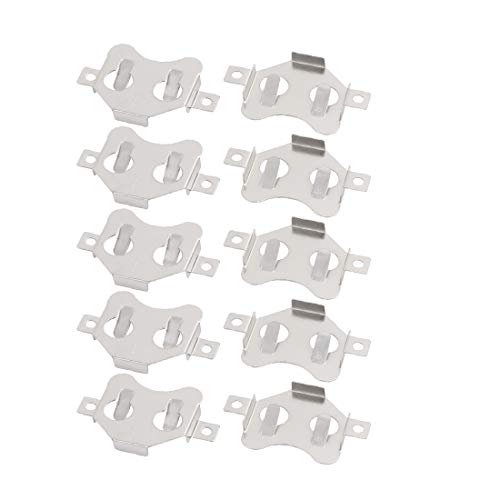 Placas para Baterías de Botón CR2025 CR2032 Metal Plate miniatura 1