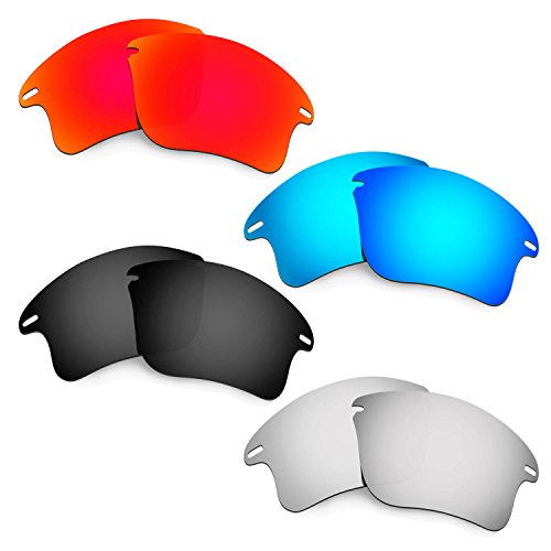Lenses de repuesto Fast Jacket XL con revestimiento Titanium intercambiable negro y titanio