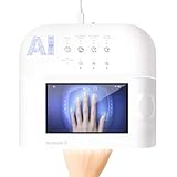 AI Health Nail Lamp-ONAIL AI Precision Scan,Reduce Excess UV Skin Damage-2in1 AI Computer&Nail Dryer with HD Visible Screen,109 LEDs 2X Faster Curing,Nail Curing Lamp for Salon and Home