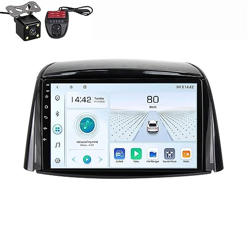 Autoradio Android 12 2 DIN Renault Koleos 2009 2010 2011 2012 2013 2014 2015 Navigation GPS