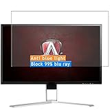  Vaxson 2-Pack Anti Luce Blu Pellicola Protettiva, compatibile con AOC Agon ag271/ ag271qg / ag271qx / ag271qg4 27\