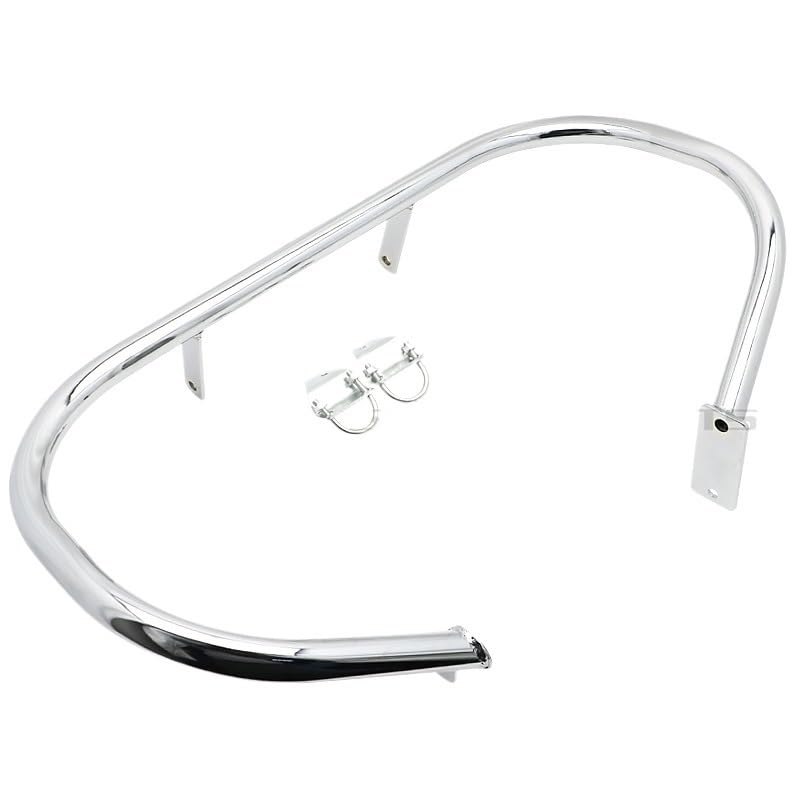 Barres de sécurité pour moto VTX1800 de 2002 à 2008 en acier noir