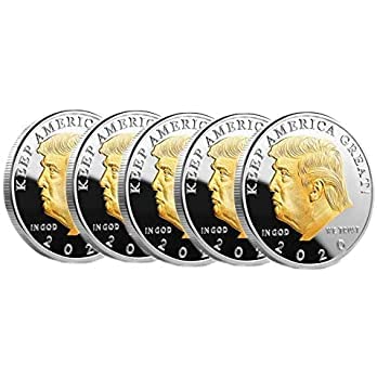 Donald TRUMP 45th Pres. DC Quarter and JFK Half Dollar