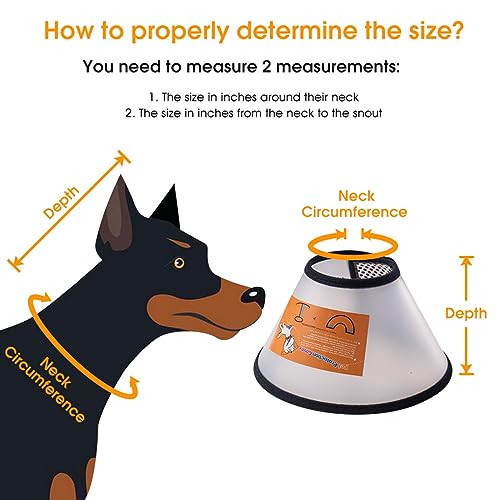 Fezep SD103 3 Pcs Dog Cone Collar thumb #3