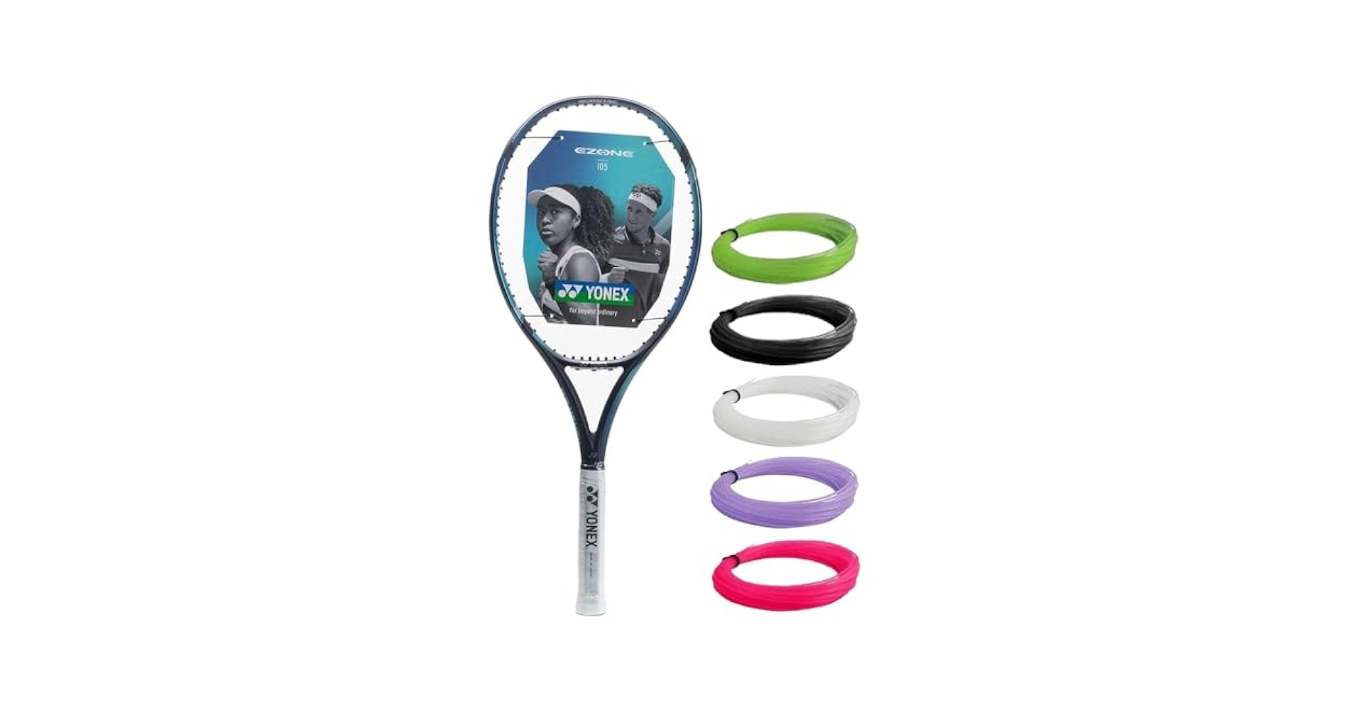 Amazon.com : Yonex Ezone 105 Blue 16X19 Tennis Racquet