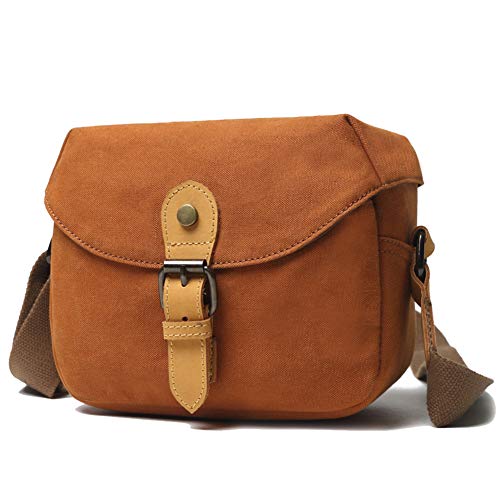 Small Camera Bag DSLR Shoulder Bag Canvas Messenger Bag Waterproof Digital Camera