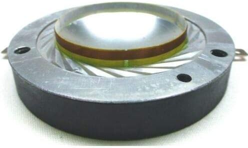 Side view of the LASE replacement diaphragm showing the voice coil