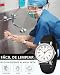 Imagen de CIVO Reloj Enfermera Unisex Analógico: Impermeable con Esfera Fácil Lectura