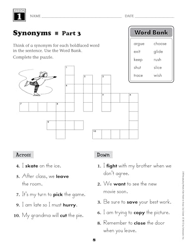 240 Vocabulary Words Kids Need to Know: Grade 2: 24 Ready-to-Reproduce Packets Inside! (Teaching Resources) - Image 6