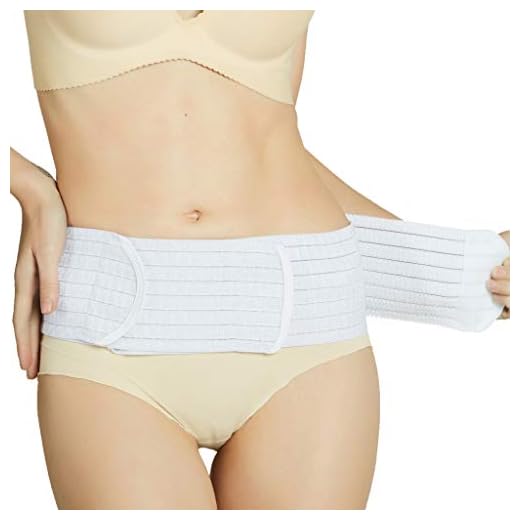 Neotech Care - 3-i-1 gravidbälte, maggördel och bäckenbälte/stöd/band - andningsaktiv - svart, beige eller vit - Vit - L