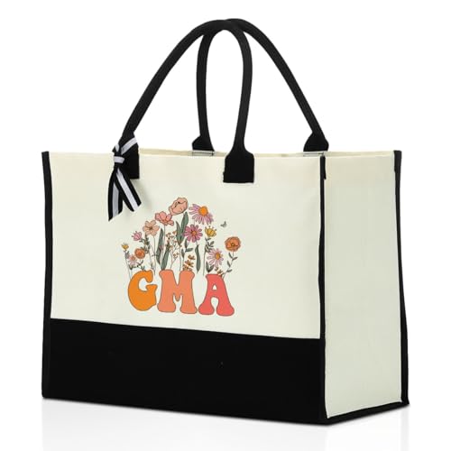 Gma Gift Grandma Gifts Grandma Birthday Gifts Appreciation Waterproof Tote Bag Grandmother Gift for...