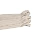 Invisible Zippers for Sewing, Nylon Coil Conceal Zippers for Tailor Sewing Crafts, Pack of 20 (16 inch, Beige)