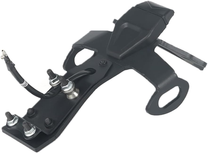 Fits for Honda CB750 CB 750 HORNET 2023- Motorcycle Rear License Plate Bracket with Light Aluminum License Plate Holder Fender Eliminator Kit Tailstock Frame Bracket Tail Tidy