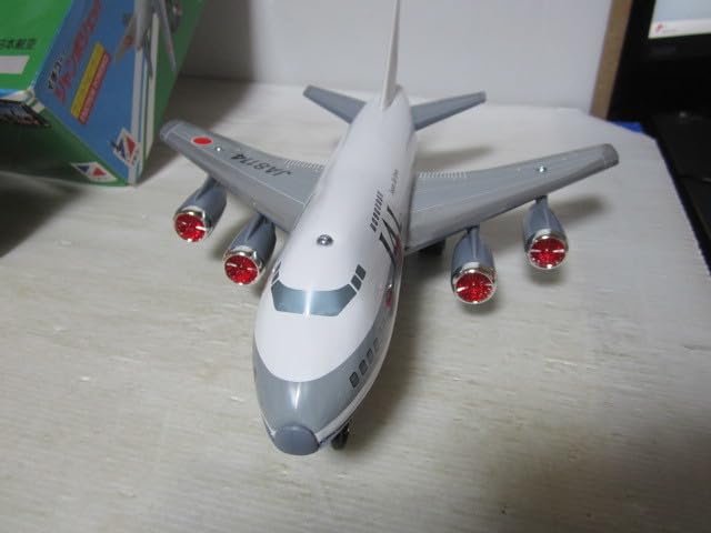 イチコー 日本航空 ジャンボジェット 747 JAL 金属玩具 ブリキ
