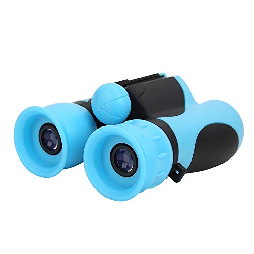 Archuu Binoculars for Kids Best Gifts for 3-12 Years Boys Girls 8x21 HD Real Optics Mini Compact Binocular Toys Shockproof Folding Telescope for Bird Watching,Travel, Camping,BAK4 Prism(Blue)