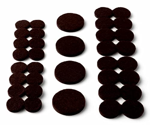 Scotch SP846 SP846-NA Felt Pads, Brown, Assorted Sizes - Image 3