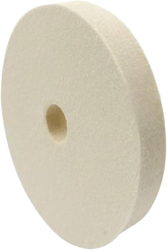 T8 Polishing 250mm Wool 10" Rock Hard Felt Wheels for Finishing System with 12mm Arbor