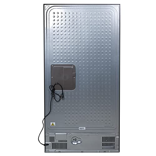 Image of Lloyd 519 L Side by Side 4 Door Refrigerator (2022 Model, GLMF520DSST1GB, Stainless Steel)