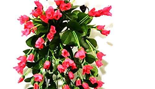 VRCT Plastic Make In India Hanging Artificial Orchid Flowers Bunch For Home Decoration Wedding Decoration 2