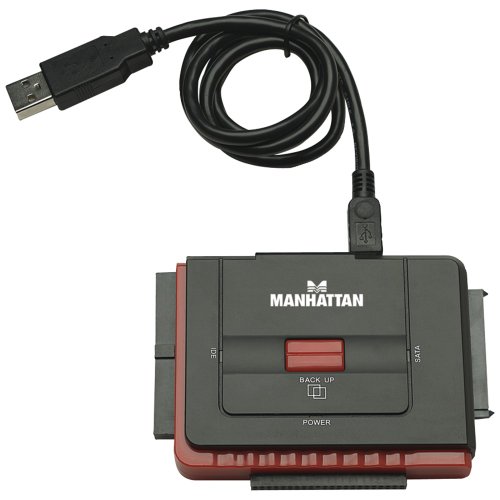 Manhattan Hi-Speed USB a Adaptador IDE/SATA