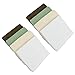 DII 100% Cotton, Machine Washable, Ultra Absorbent, Everyday Kitchen Basic, Utility Bar Mop Dishcloth 12 x 12" Set of 8- Natural