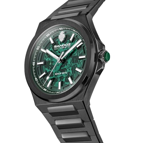 Image of SANDOZ Chanet Premium Translucent Dial Automatic Watch for Men - SZWGL0000818