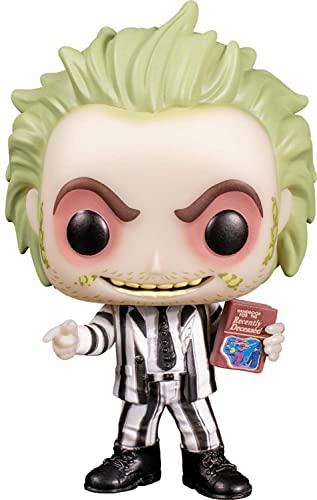Funko POP! Movies #1010 - Beetlejuice [Handbook of The Recently Deceased GITD] NYCC 2020 Shared Exclusive