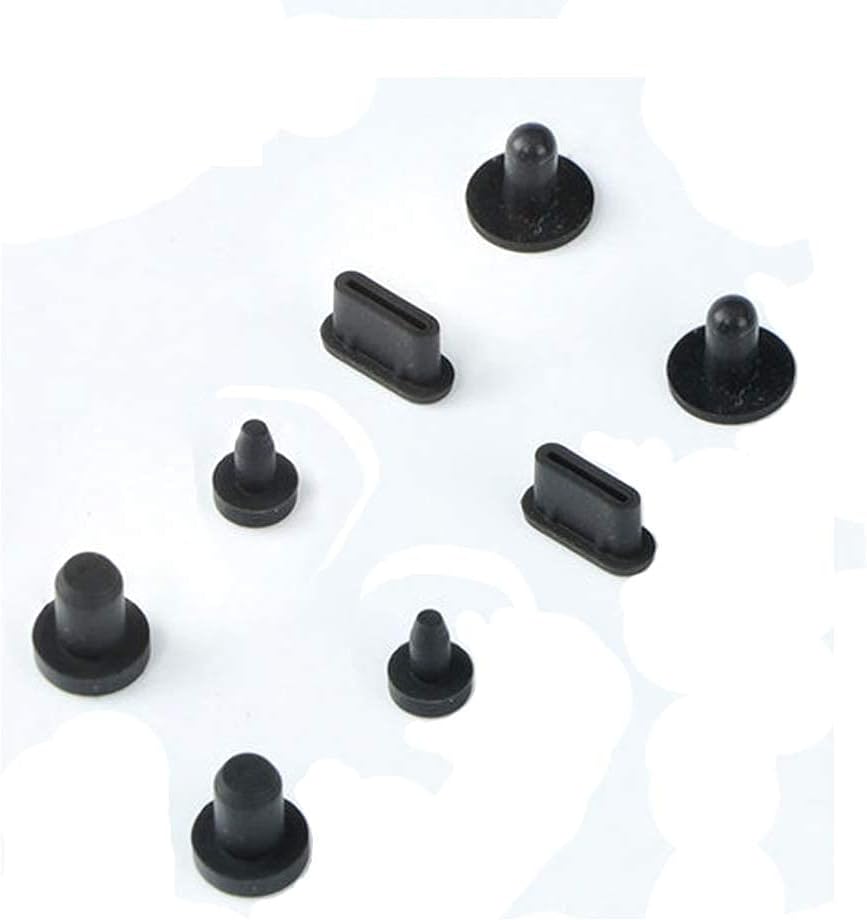 BestforYou 2Sets Dust Plug for FiiO M11 / M11 Pro / M15 / M9 / X5 III Shanling M6 M6 Pro For iRiver iBasso HiFi Player 4.4MM 3.5MM 2.5MM Type C Jack (Pack of 2)