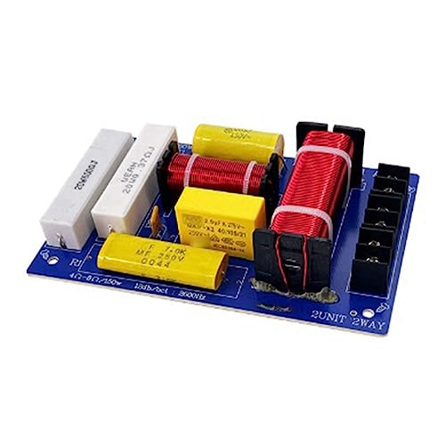 Nagoyuki 1 PCS 350 W Haut-parleur Audio 2 Voies Crossover HiFi Filtre Crossover Haute fidélité