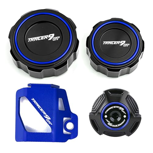 YAMAHAp TRACER 9GT TRACER 9 GT TRACER 900 GT I[goC CNC tgAu[Lt[hU[o[^NJo[GWICtB[Lbv(Blue Combo (4pcs))