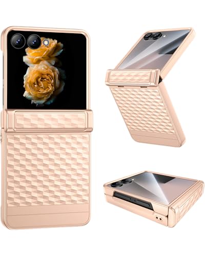 Coque Galaxy Z Flip 7 antichoc mince protection charnière intégrée rose