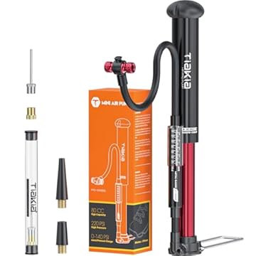 high pressure bicycle tire pump