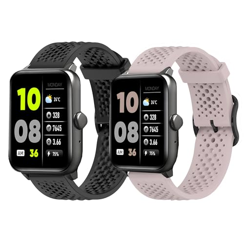 Correas de silicona para smartwatch 3Plus 2 pack miniatura 1