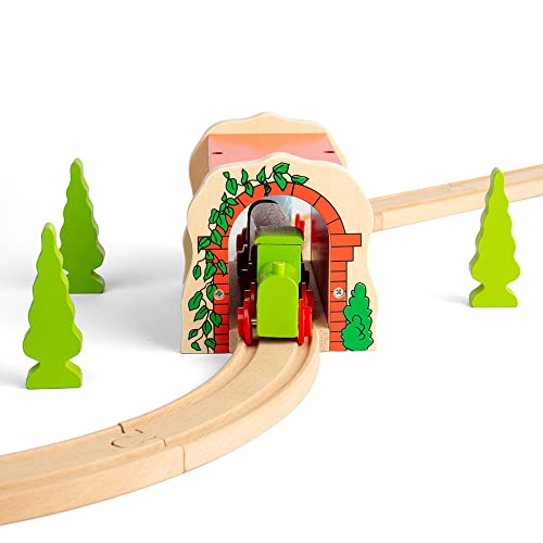 Bigjigs Rail Tunnel in Mattoni Rossi