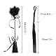 SM Bondage Flogger Erotik Leder Peitsche mit Feder Tickler Leder Hand Spanking Slapper Paddel Sex Spielzeug Zubehör für BDSM SM Erwachsene