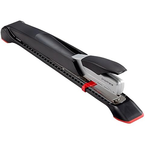 PaperPro - 1615 - inREACH+ 25 317mm Long Arm Stapler, 25 Sheets, Black/Silver Cover