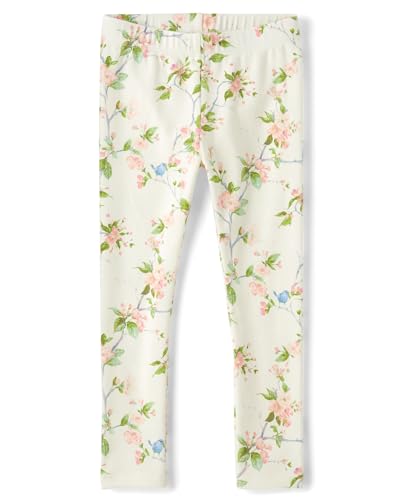 Gymboree Girls' and Toddler Floral Printed Leggings
