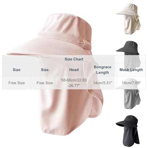 Sombrero de verano para mujer con protección solar UPF 50+ miniatura 3